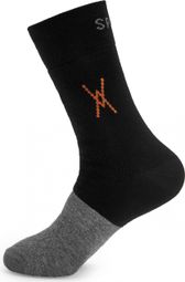 Paire de Chaussettes Spiuk All Terrain Winter Noir