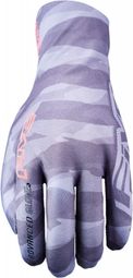 Lange Handschuhe Five Gloves Mistral Infinium Stretch Camouflage Grau / Rot