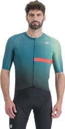 Sportful Bomber Short Sleeve Jersey Blauw/Groen