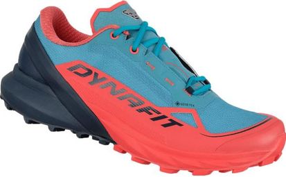 Chaussures Trail Dynafit Ultra 50 GTX Bleu/Corail Femme