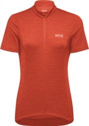 Gore Wear C3 Orange Women's Short Sleeve Jersey