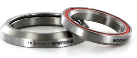 WOODMAN Bearing 1''1/8-1.5'' Integrated Tapered 45x45° 