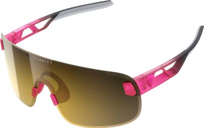 Lunettes Poc Elicit Fluorescent Pink Violet Gold Mirror