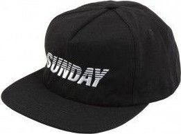 Casquette Sunday Shredd 5-Panel Unstructured Noir