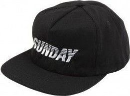 Casquette Sunday Shredd 5-Panel Unstructured Noir