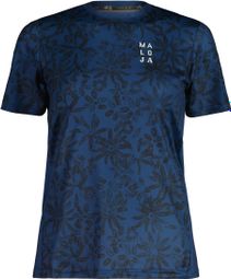Damestrui met korte mouwen Maloja EnvaliraM. Multi Blauw Marine