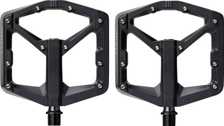 Coppia di pedali Crankbrothers Stamp 3 in magnesio nero