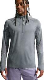Nike Miler Men's Gray 1/2-Zip Top