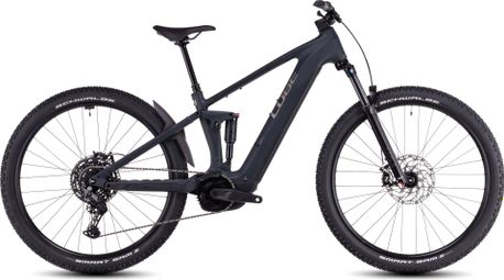 Cube Stereo Hybrid One22 Pro 800 Elektrische Volledig Geveerde MTB Shimano Cues 10S 800 Wh 29'' Nacht Zwart 2025