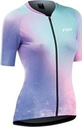 Northwave Freedom Violet / Fuchsia Women's Short Sleeve Jersey
