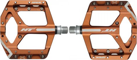 Paar flache Pedale HT Components Supreme ANS10 Bronze
