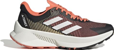 Women's Trail Running Shoes adidas Terrex Soulstride Flow Black Coral