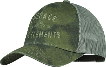 Buff Explore Trucker Cap Grey/Green