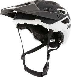 O'Neal Pike 2.0 Solid Black White Helmet