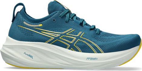 Hardloopschoenen Asics Gel Nimbus 26 Blauw Geel