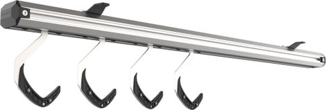 Sistema di stoccaggio per biciclette a soffitto Stashed SpaceRail per 4 biciclette