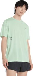 Herenshirt New Balance Athletics Graphic met korte mouwen Groen