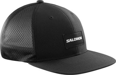 Salomon Trucker Flat Cap Black Unisex