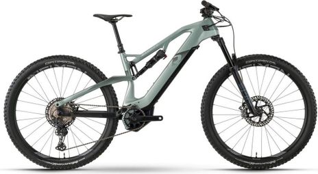 Raymon AirRay 11.0 Full-Suspension Electric MTB Sram GX Eagle 12S 500Wh 29'' Grey Green light 2024