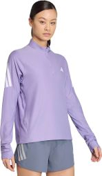 Haut 1/2 Zip adidas adi365 Iconic Violet Femme