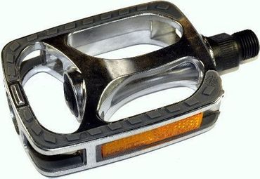 Pédales ville trekking anidérapante en aluminium