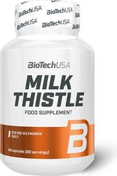 Milk Thistle (60 Caps) - Biotech Usa -  Détoxifiants