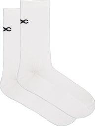 Calcetines MTB Poc Motion Largos Blanco