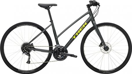 Trek FX 2 Disc Stagger Fitness Bike Shimano Acera/Altus 9S 700 mm Gray Lithium 2023