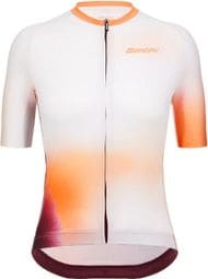 Santini Ombra Eco Micro Orange Unisex Short Sleeve Jersey