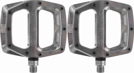 DMR Pair of Flat Pedals V12 Silver