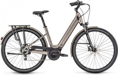 Vélo Électrique Moustache Samedi 28.3 Open Shimano  Nexus 2023 Titanium. mat