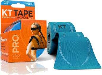 KT TAPE Cinta precortada en rollo PRO Blue 20 cintas