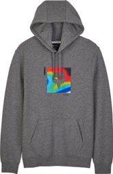 Fox Scans Pullover Hoodie Grey