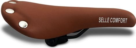 Selle de vélo Selle Comfort Marron Retro 27x15cm