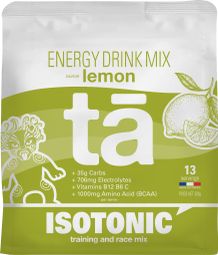 Boisson énergétique Ta Energy Drink Mix Citron - 520g