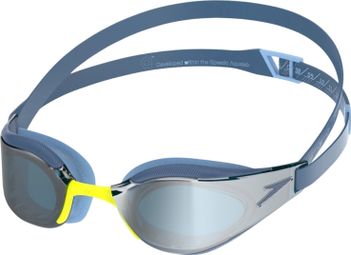 Speedo Fastskin Hyper Elite Mirror Swim Goggles Blue/Silver