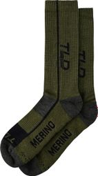 Chaussettes Troy Lee Designs Chill Merino Wool Vert