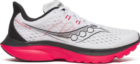 Chaussures Running Saucony Kinvara 16 Blanc/Rouge Homme