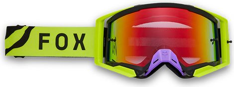 Fox Airspace Throttle Goggle Zwart/Geel