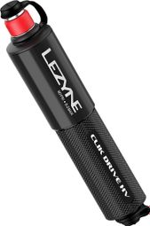 Bomba manual Lezyne Clik Drive HV (90 Psi / 6,2 Bar) Negra