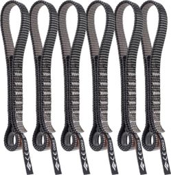 Cintas exprés Black Diamond Standard Dogbone de 16 cm (paquete de 6)