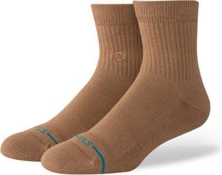 Stance Icon Crew Socks Brown