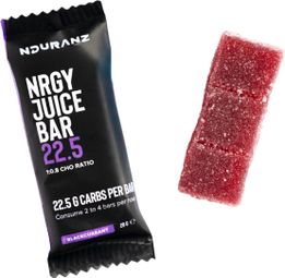 Nduranz Nrgy Juice Bar Energieriegel 22.5 Schwarze Johannisbeere - 28g