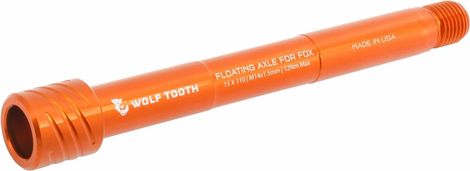 Wolf Tooth Thru-Axle for Fox 36/38 Boost Fork, 15x110 mm, Orange