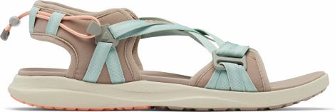 Sandalias Columbia Mujer Beige/Azul