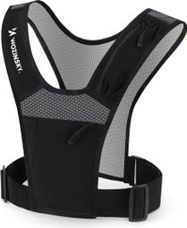 Gilet de course réfléchissant Wozinsky  - Noir