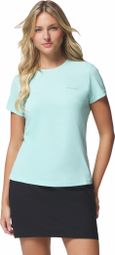 Camiseta Técnica Columbia Zero Rules Azul Claro Mujer