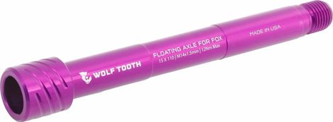 Wolf Tooth Thru-Axle for Fox 36/38 Boost Fork, 15x110 mm, Purple