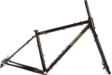 Cadre Vélo Gravel - Brother Cycles - Big Bro - Stealth Black