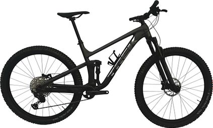 VTT Tout Suspendu Trek Top Fuel 7 Shimano XT 12V 29' Gris Anthracite